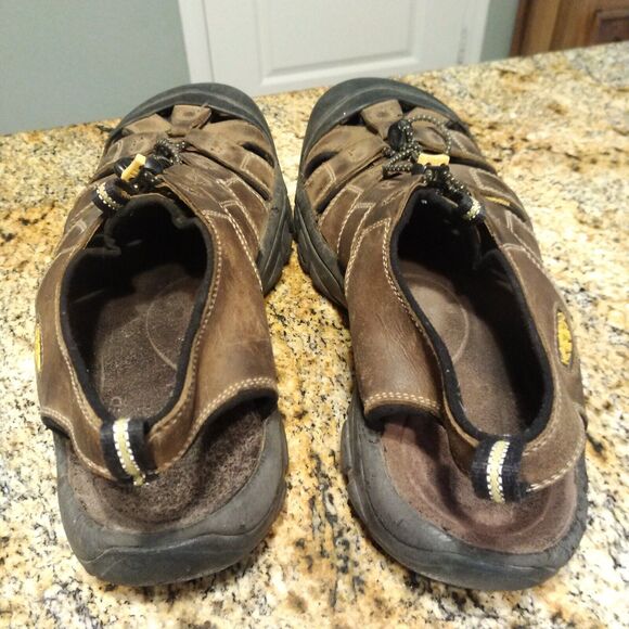 Keen Newport Waterproof Bison Brown Leather Sport Hiking Sandals Men’s Size 13 main image 11